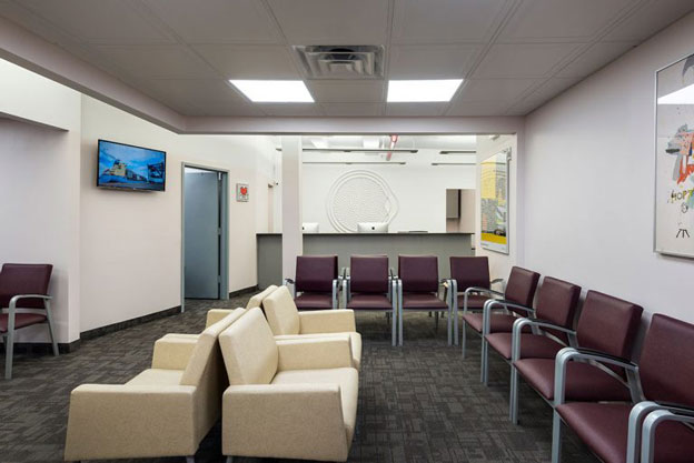 New York Ophthalmology waiting room